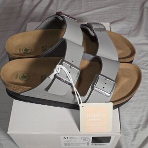 Birkenstock Papillio Light Gray Sandals